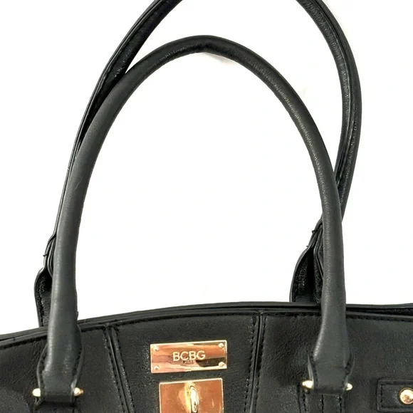 BCBG Paris Chic Story Lock Tote - Picture 2 of 8